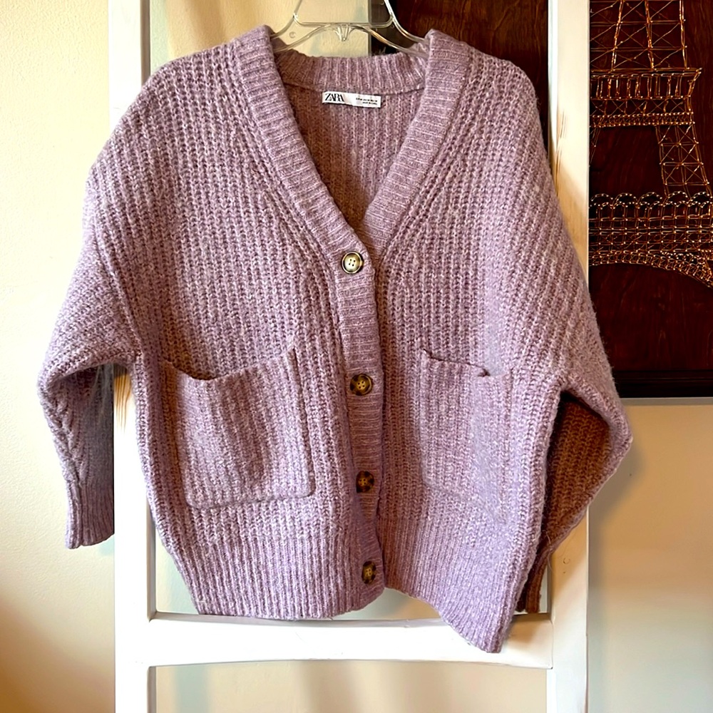Zara oversized cardigan